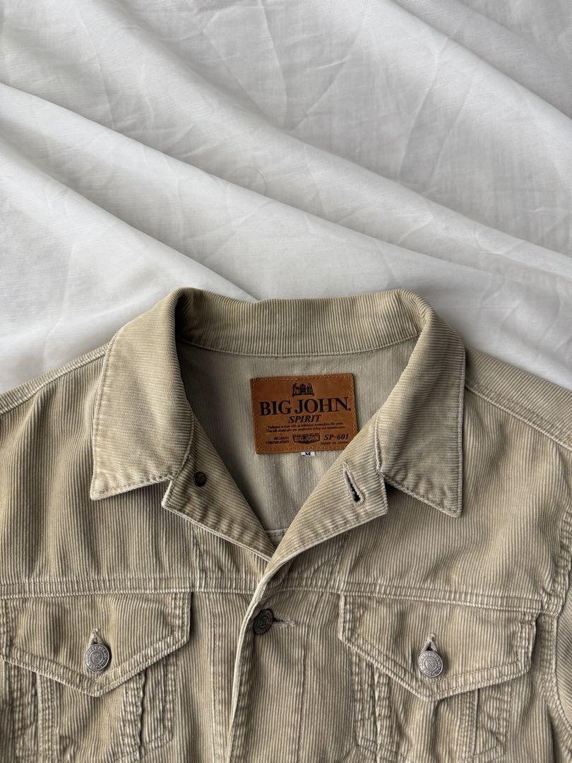 BIG JOHN corduroy tracker jacket beige