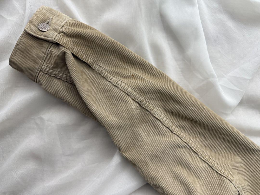 BIG JOHN corduroy tracker jacket beige