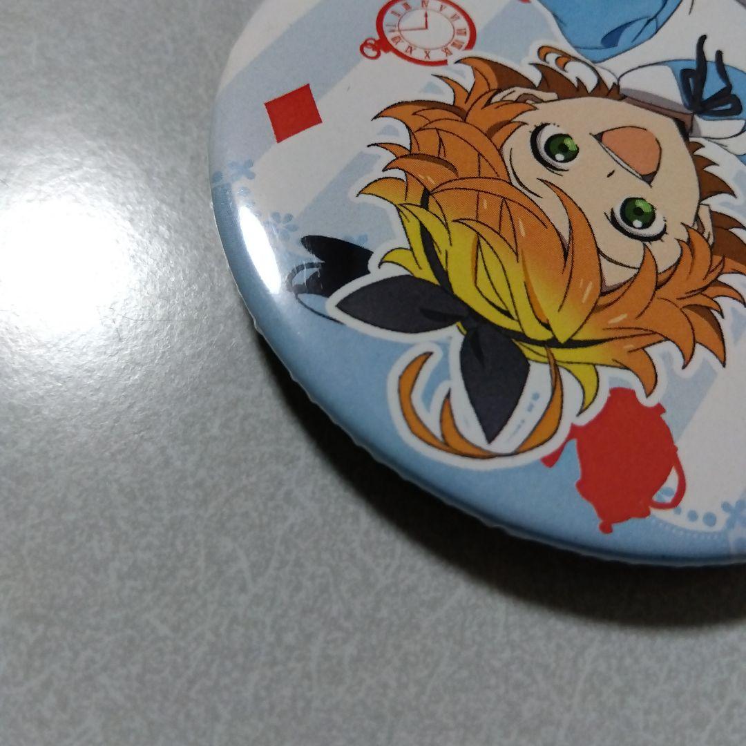【約束のネバーランド】エマ 描き下ろし 缶バッジ 不思議の国のアリス
