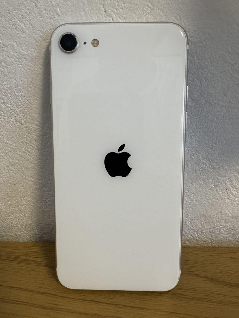 iPhoneSE2 128GB ホワイト ジャンク　画面割れ