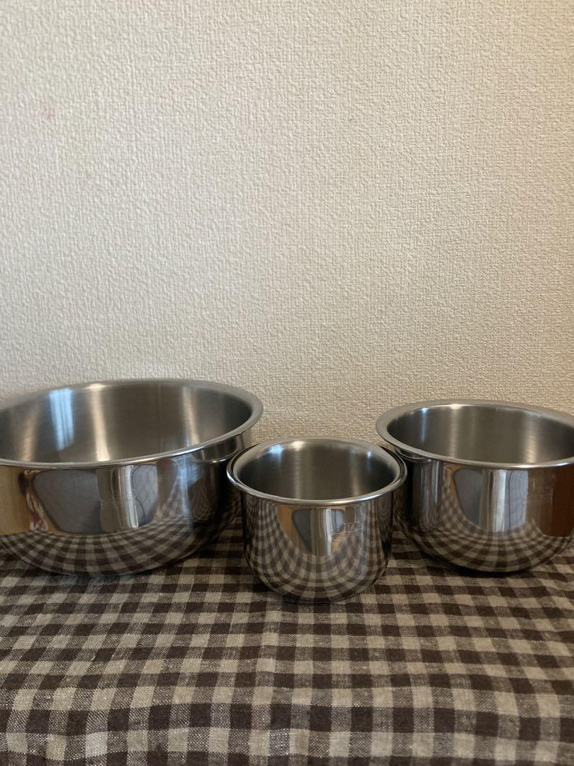 ABCクッキングオリジナルステンレスボール3点セット - 調理器具