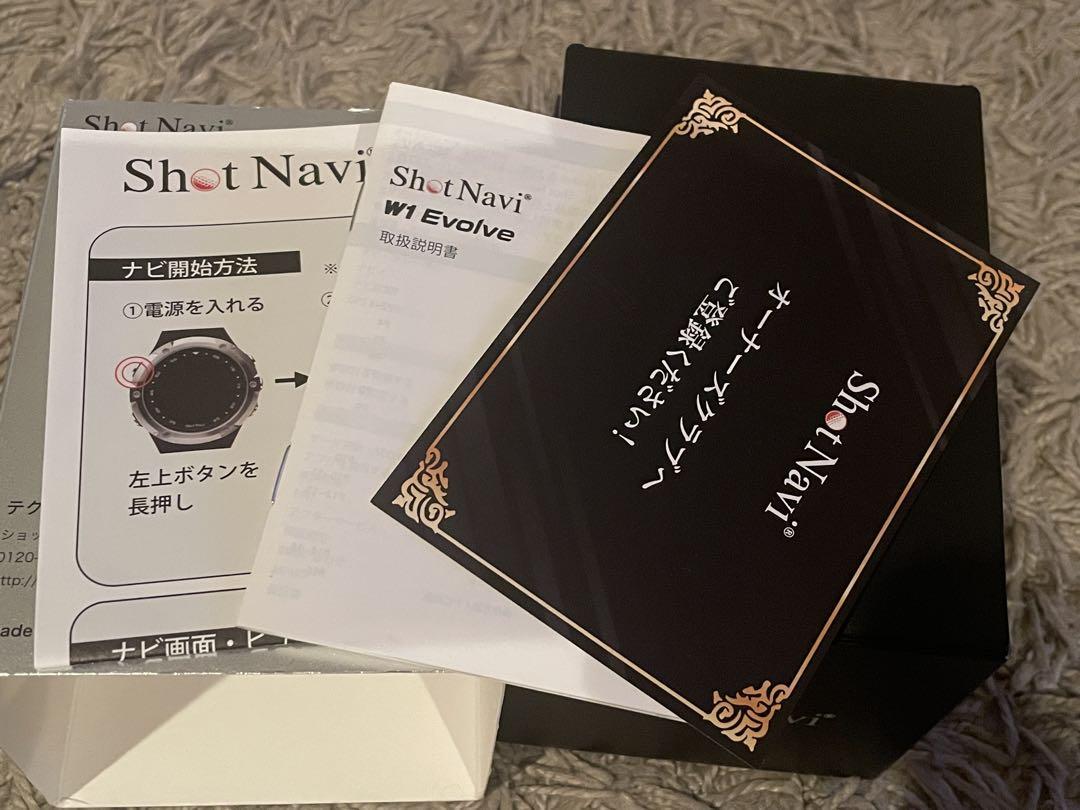 【美品】Shot Navi W1 Evolve GPSウォッチ