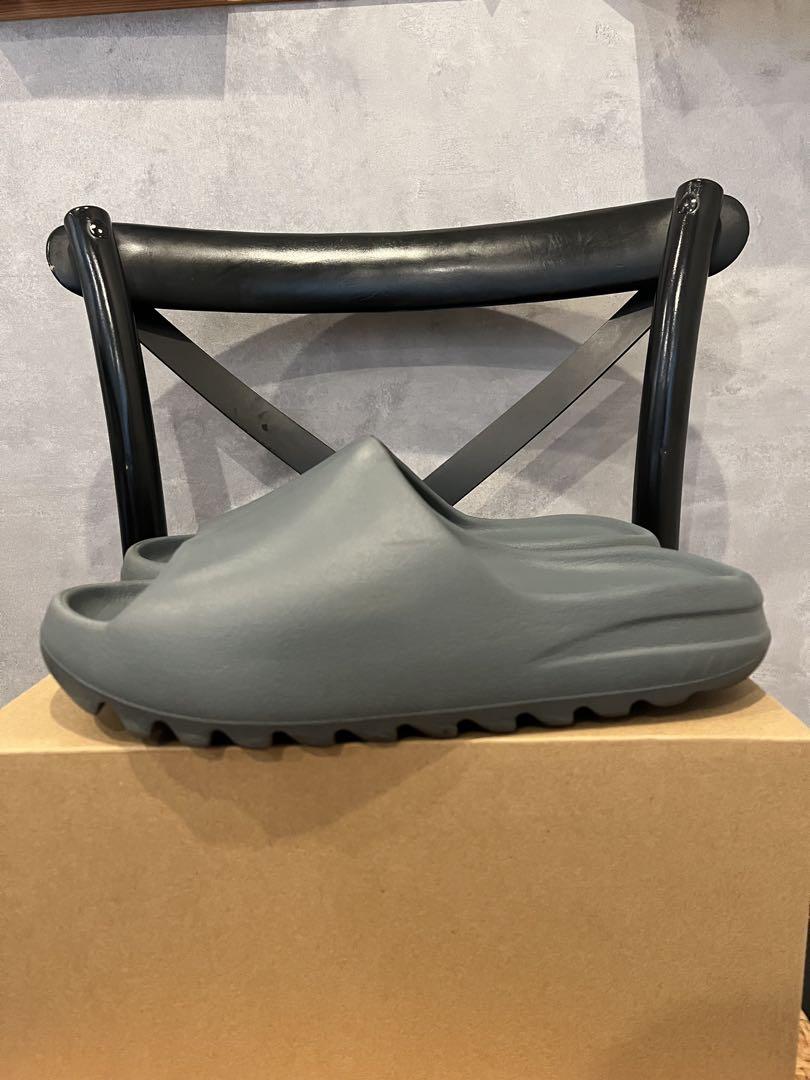 靴 adidas YEEZY Slide Slate Marine 27.5cm