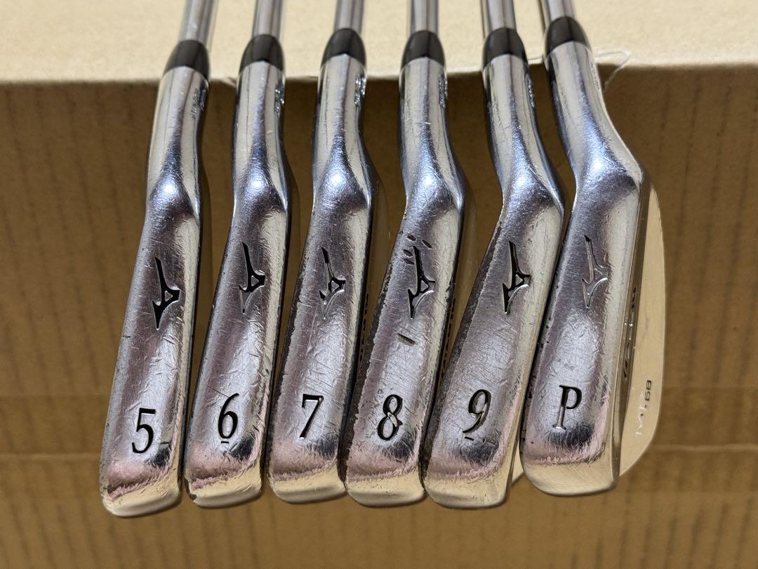名器Mizuno MP68 アイアン6本セット※備考必読