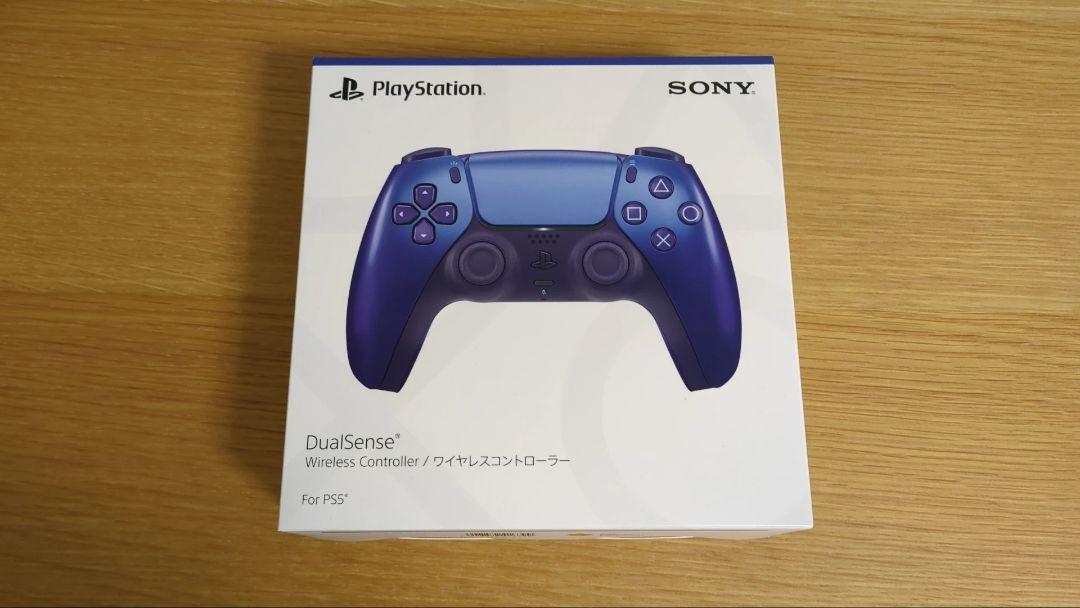 PS5 DualSense ワイヤレスコントローラー クロマ インディゴ