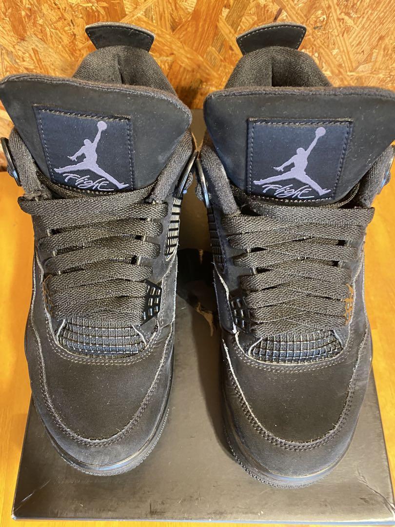 最終値下NIKE JORDAN 4 retro blackcat ナイキ