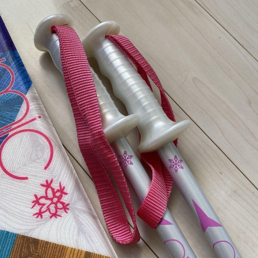 アトミック　スキー&ストック　120cm &90cm