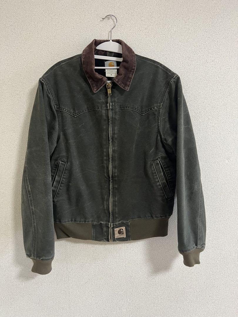 Carhartt サンタフェジャケット デトロイト 極上】90s カーハートサンタフェジャケット ネイティブ柄