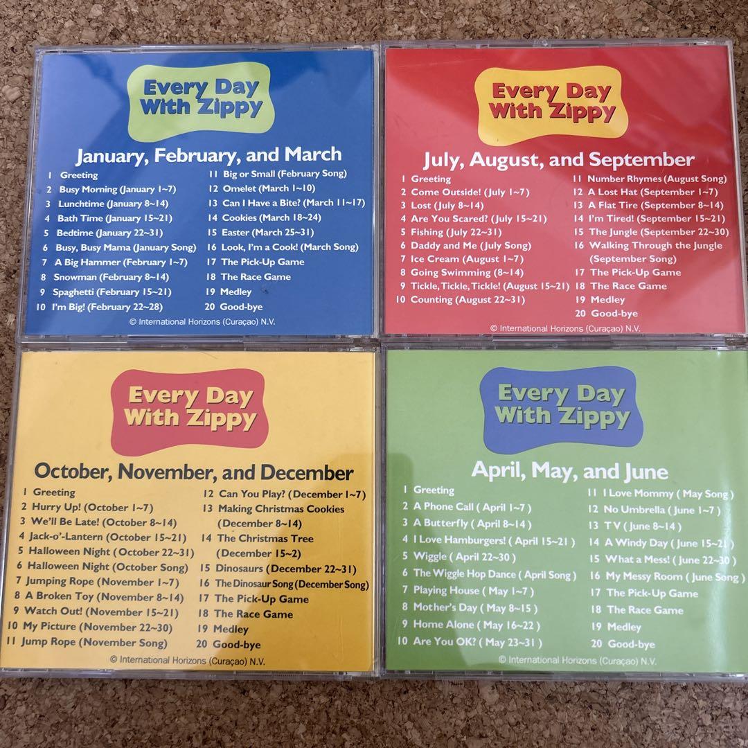 Every Day With Zippy 4枚セット CD - メルカリ