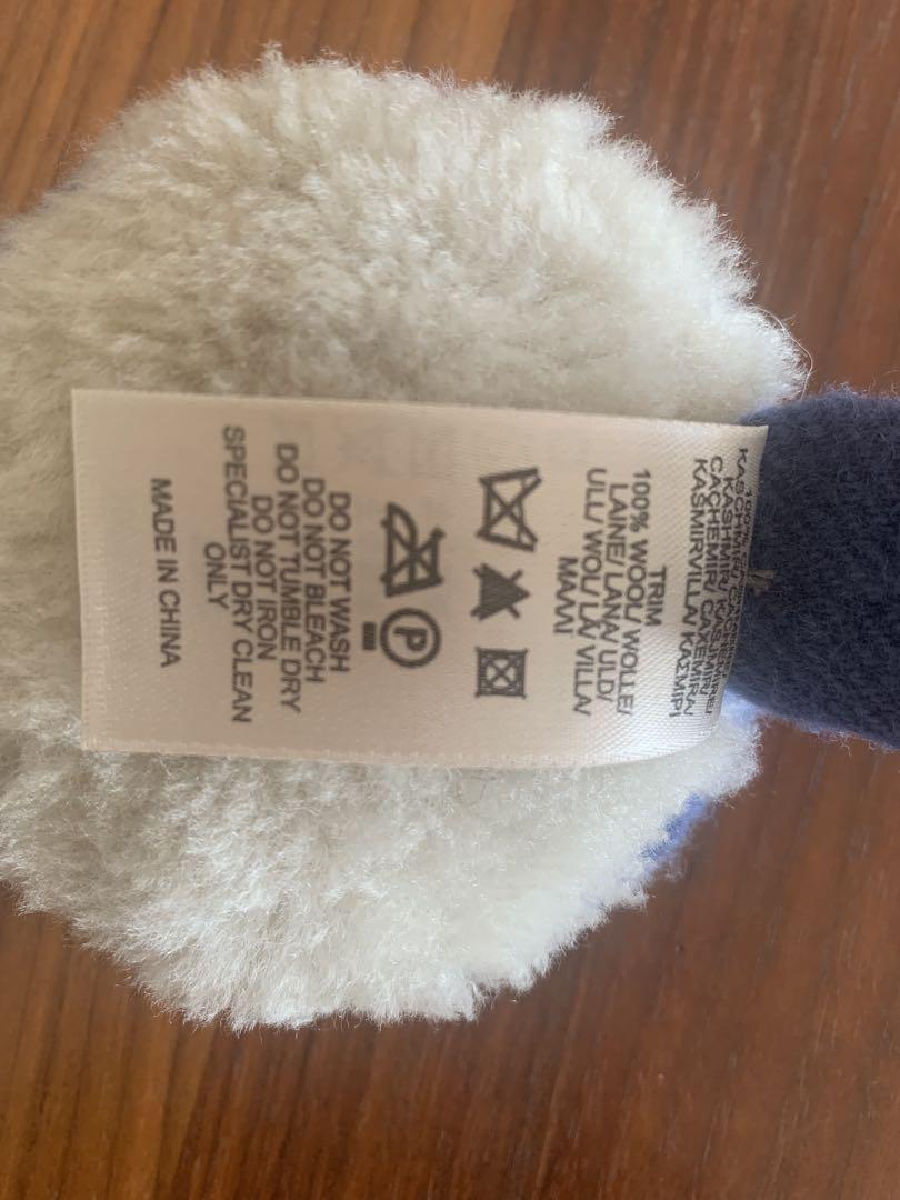 BURBERRY バーバリー ブルー系　耳あて イヤーマフ BURBERRY バーバリー ブルー系 耳あて イヤーマフ