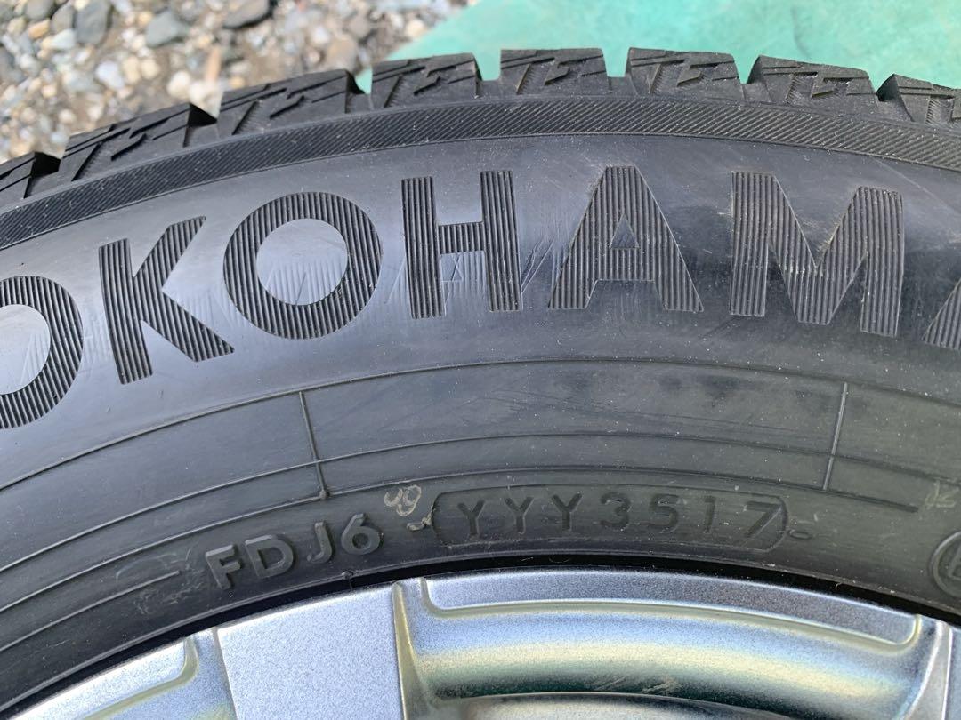 185|70R14 スタッドレスホイール付タイヤ4本セット
