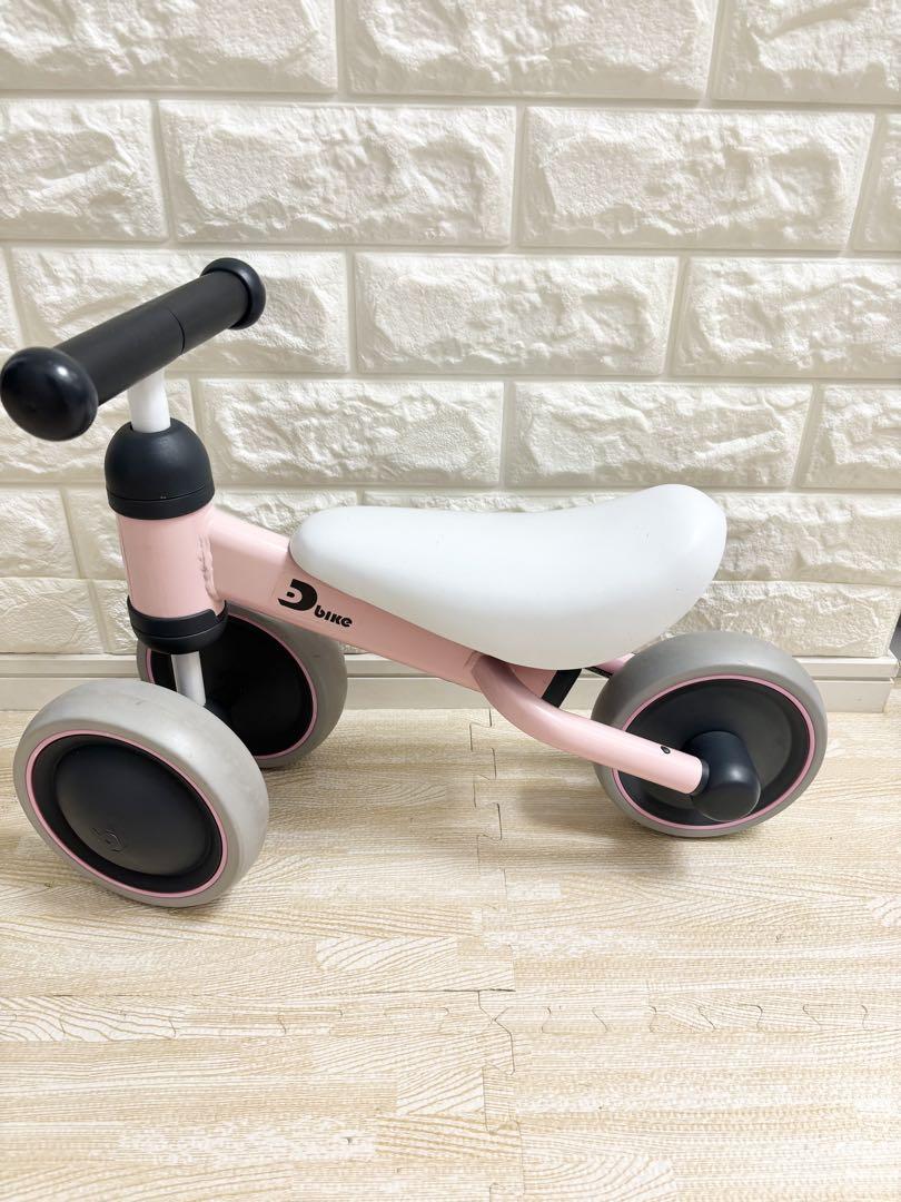 【最終値下げ!!即購入OK!!】idesアイデスD-Bikemini三輪車ピンク
