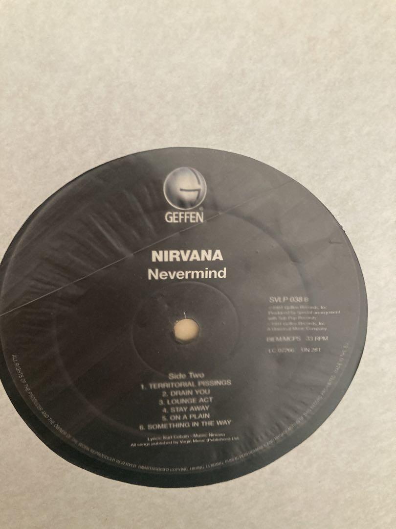 Nirvana - Nevermind レコード　限定盤　高音質　ニルバーナ