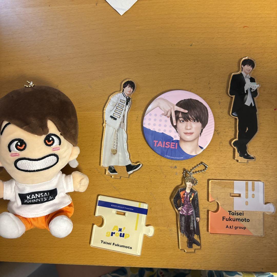Kansai Johnny's Jr. ぬいぐるみ バッジ付き Kansai Johnny's Jr. ぬいぐるみ バッジ付き