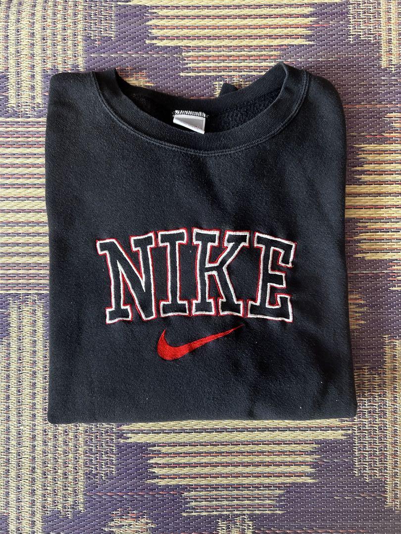 90s NIKE ナイキ スウェット スエット 銀タグ 白タグ 刺繍 90s NIKE ナイキ USA製 銀タグ スウェット ヴィンテージ 刺繍