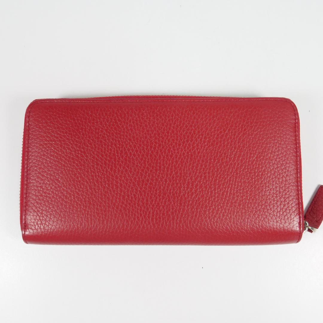 極美品✨MONTBLANC モンブラン 長財布 レザー レッド 保存袋
