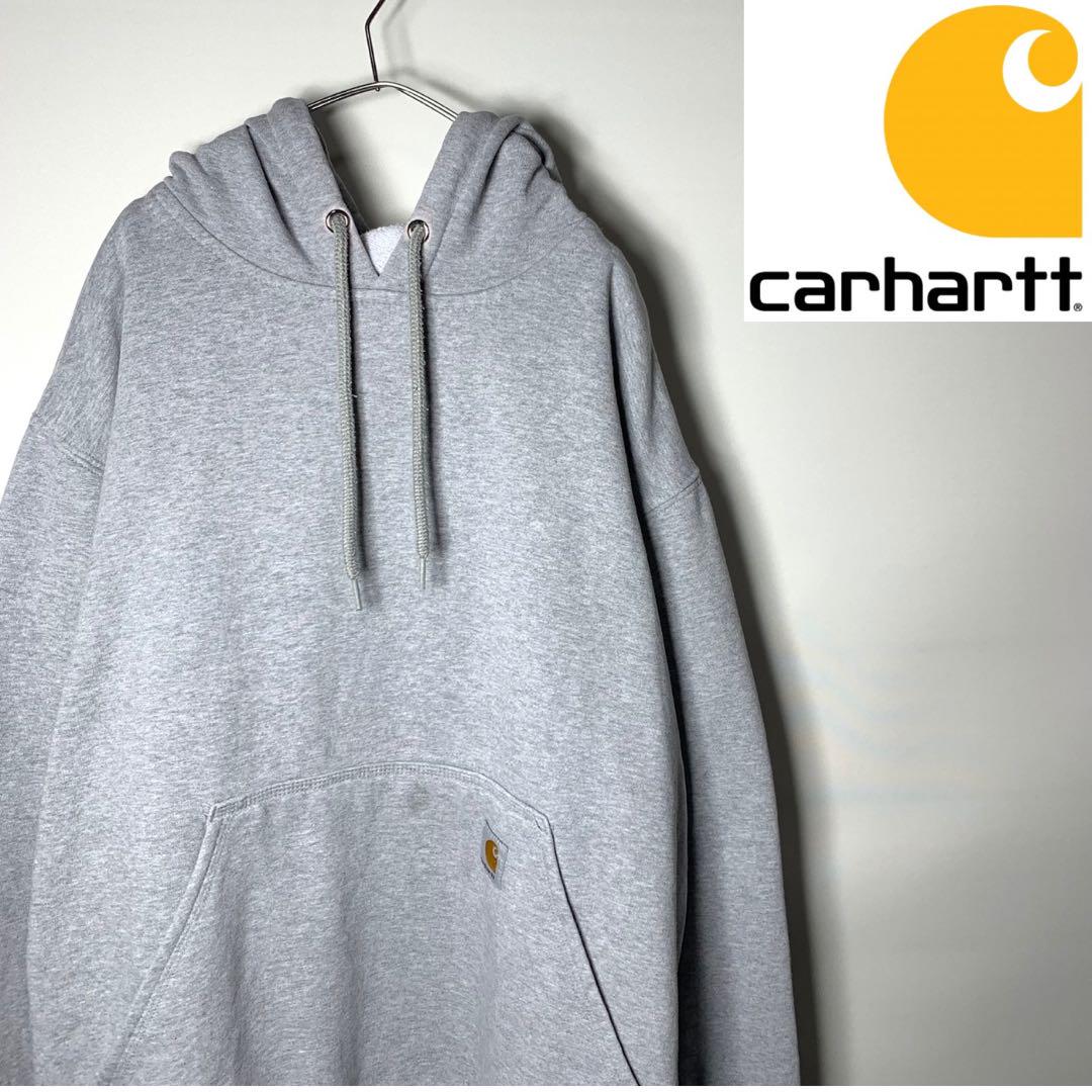 carhartt カーハート パーカー フーディー グレー ストリート Lサイズ