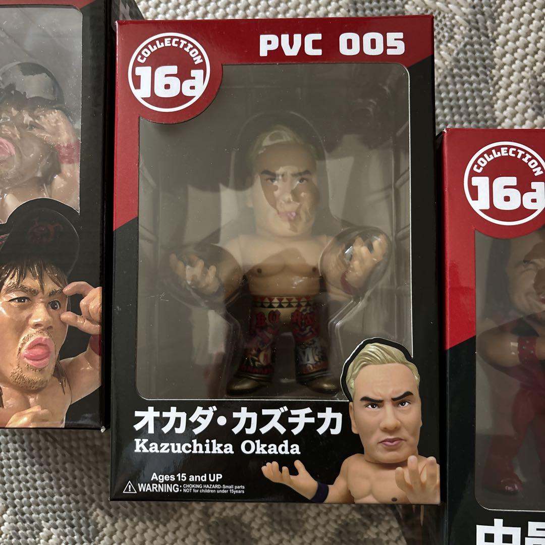 中邑、オカダ、内藤、フィギュア