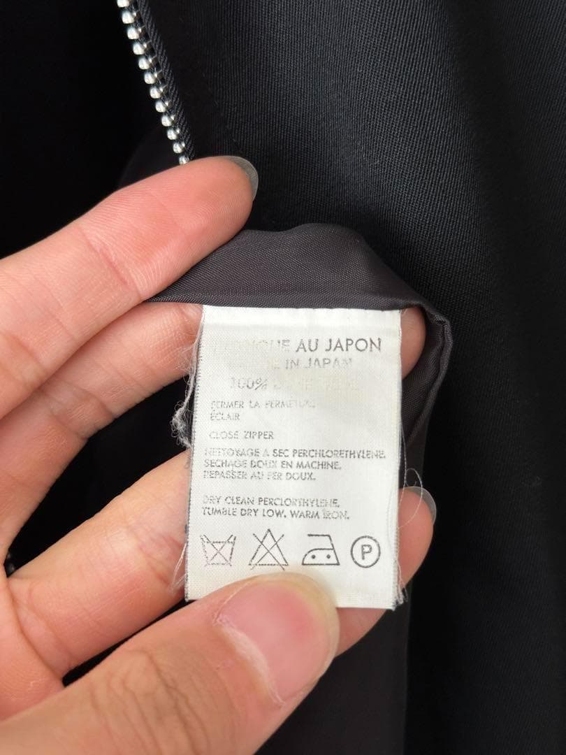 Yohji Yamamoto Wool Gabardine Jacket