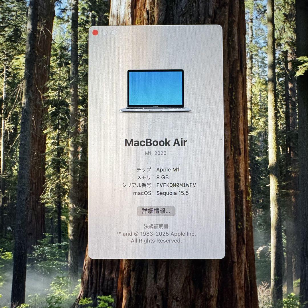 MacBook Air 2020 13.3インチ M1 8GB 256GB