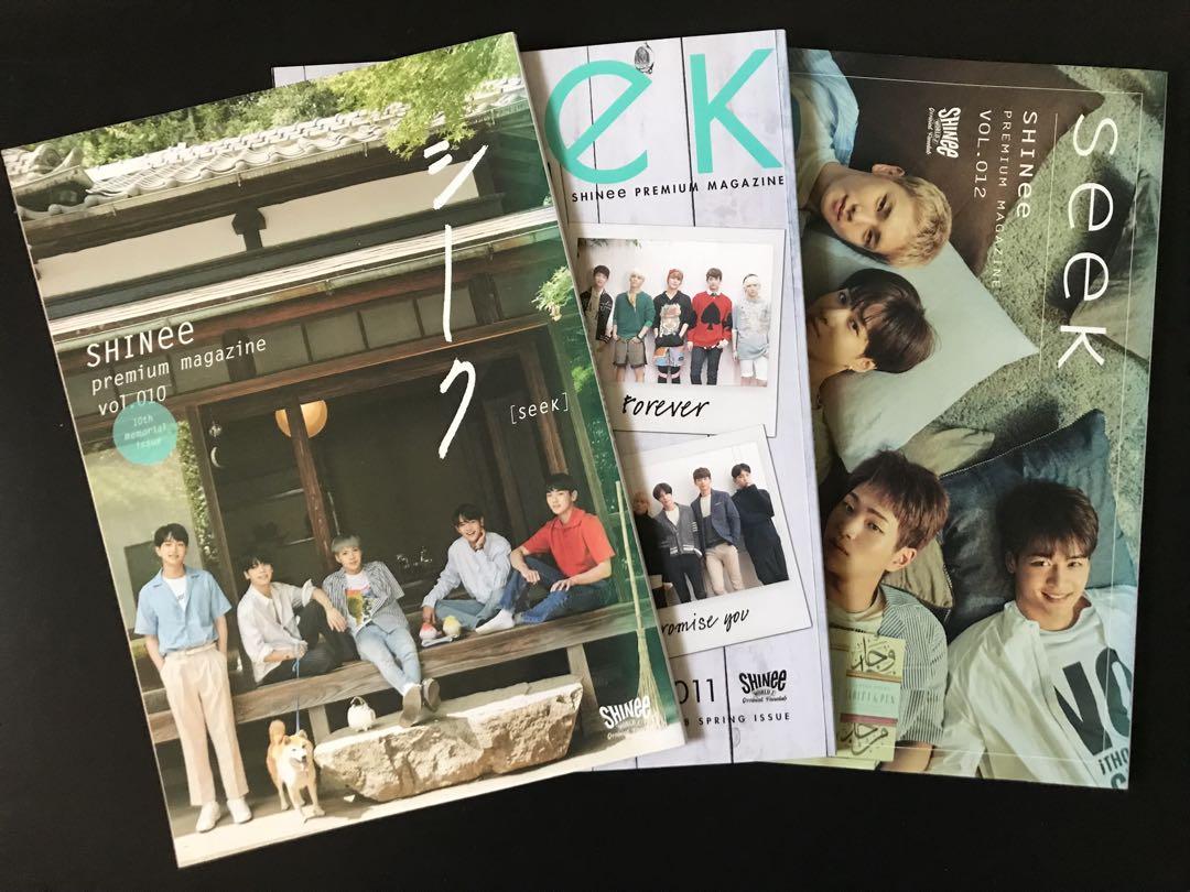 SHINee FC会報「seek」vol.1〜vol.22 ※vol.19除く - メルカリ