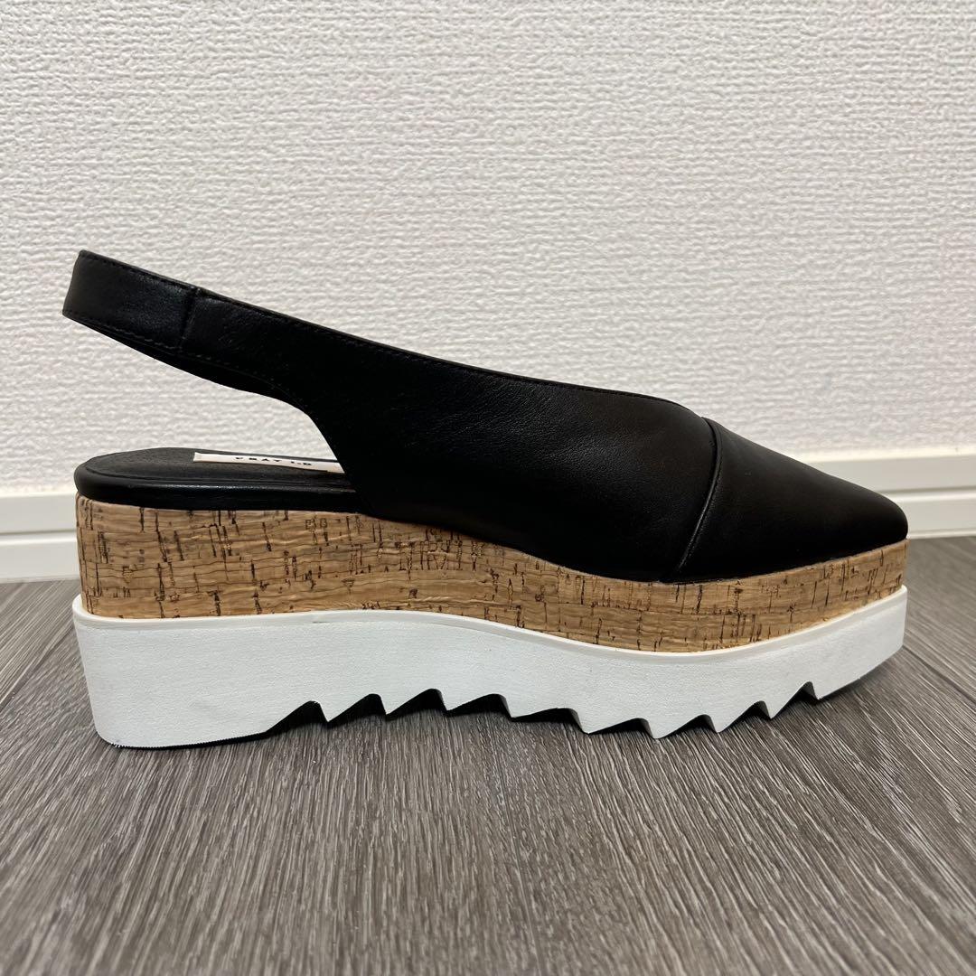 【新品✨】フレイアイディー シャークソール パンプス ブラック 23.5