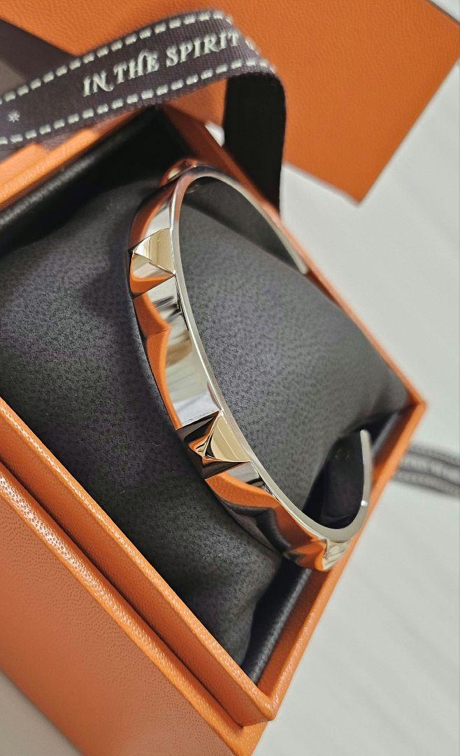 新品 ☆ HERMES クルー ドゥ H ブレスレット 幅/約10.0mm