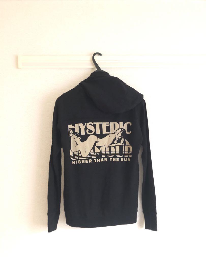 Hysteric Glamour ブラック パーカー FREEサイズ