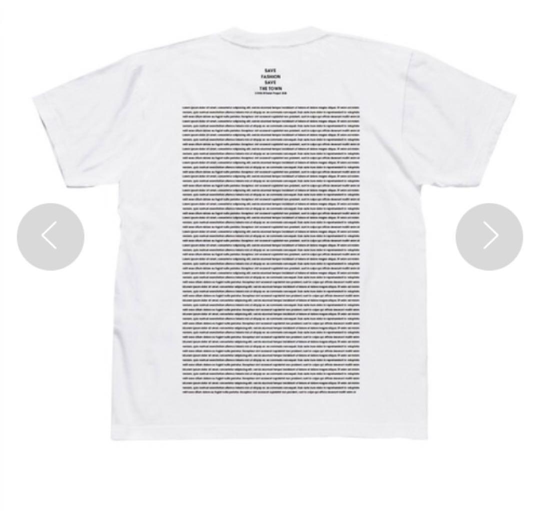 ZOZOゾゾ新型コロナウイルス感染症対策プロジェクトチャリティーTシャツ札幌XS 画像2