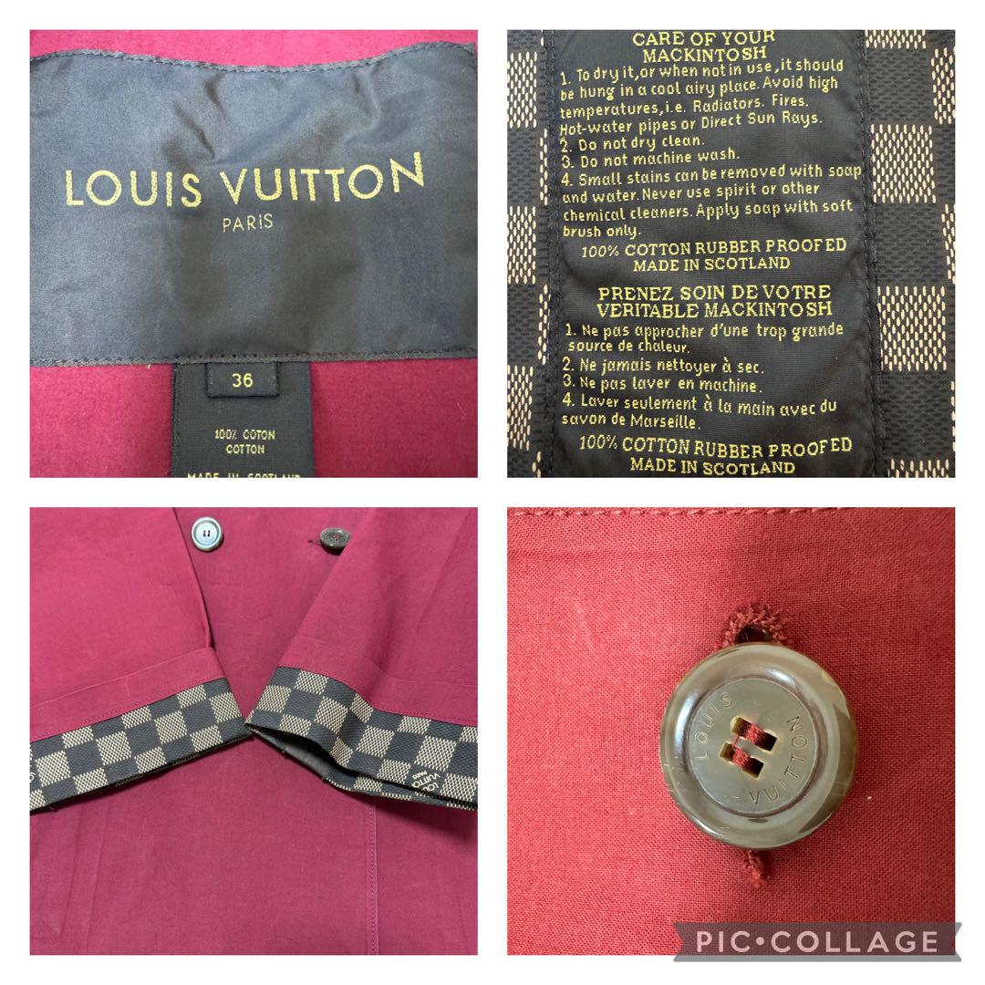 ✨美品✨LOUISVUITTON Macintosh ダミエ トレンチ コート