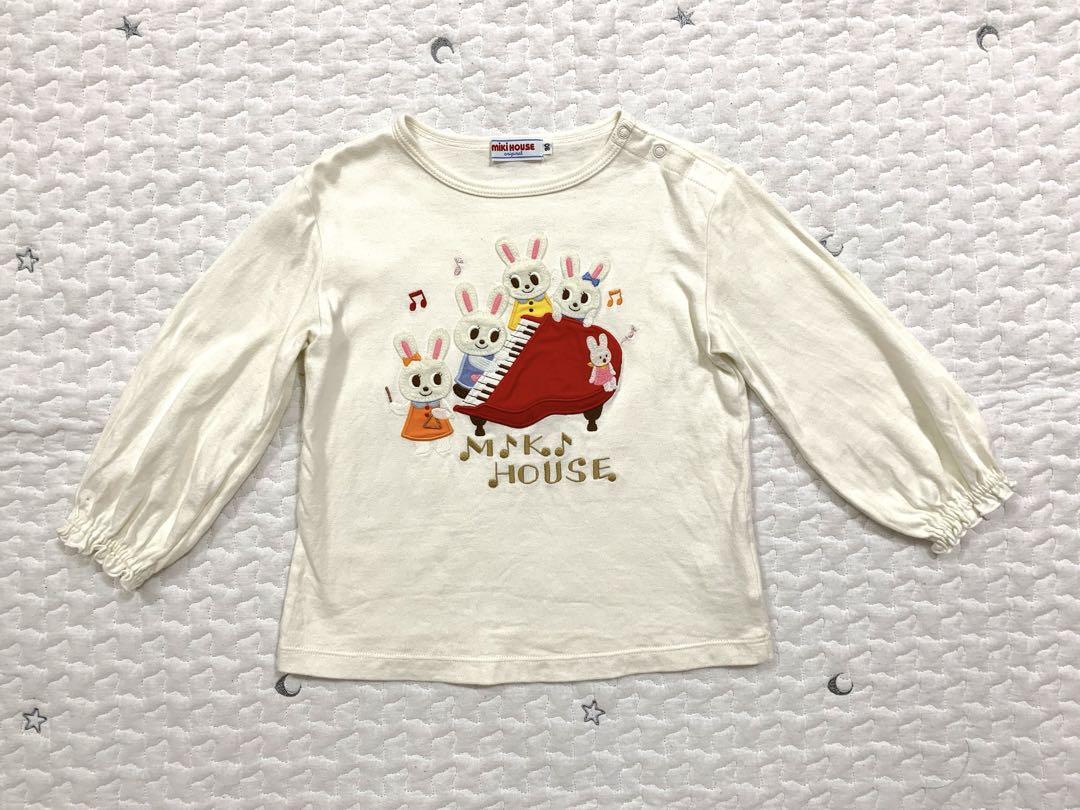 ミキハウスうさこTシャツ90