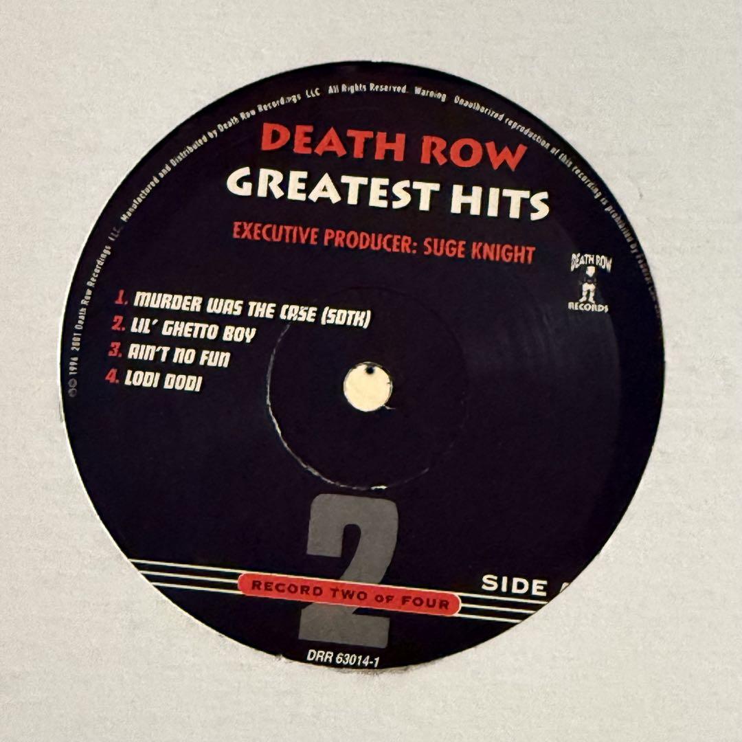 DEATH ROW GREATEST HITS 4枚組レコード