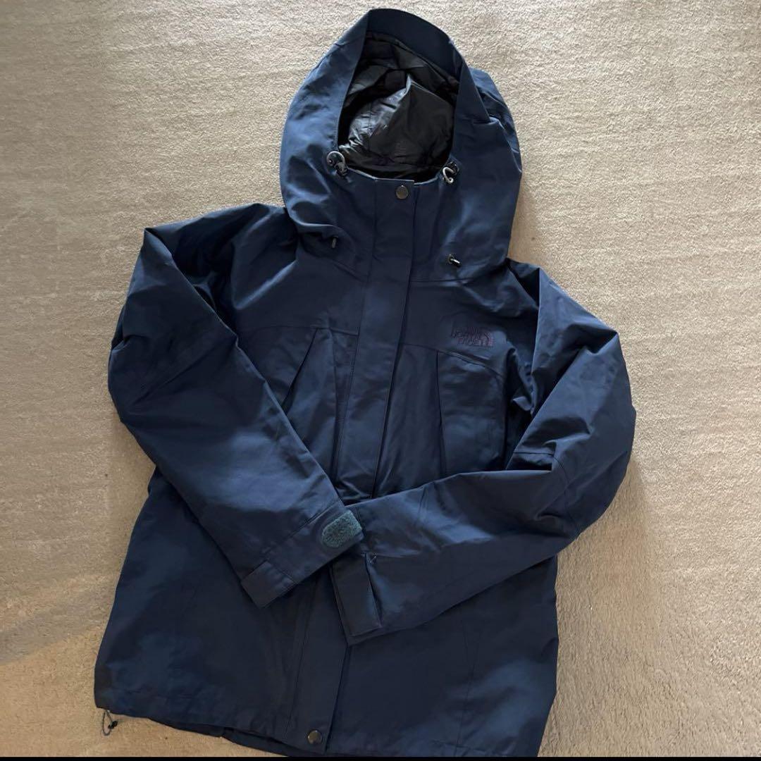DES PRES Vネックセーター&Northface マウンテンパーカー