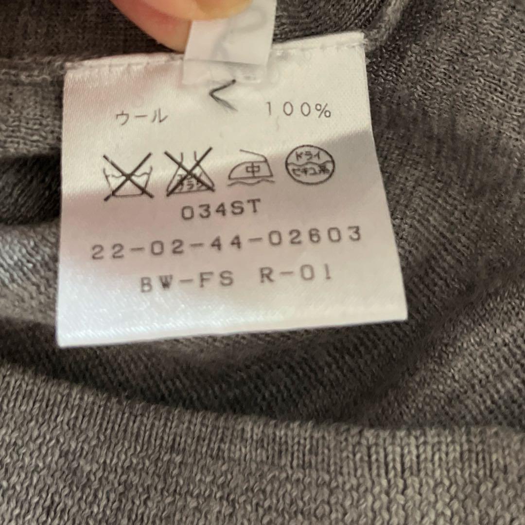 DES PRES Vネックセーター&Northface マウンテンパーカー