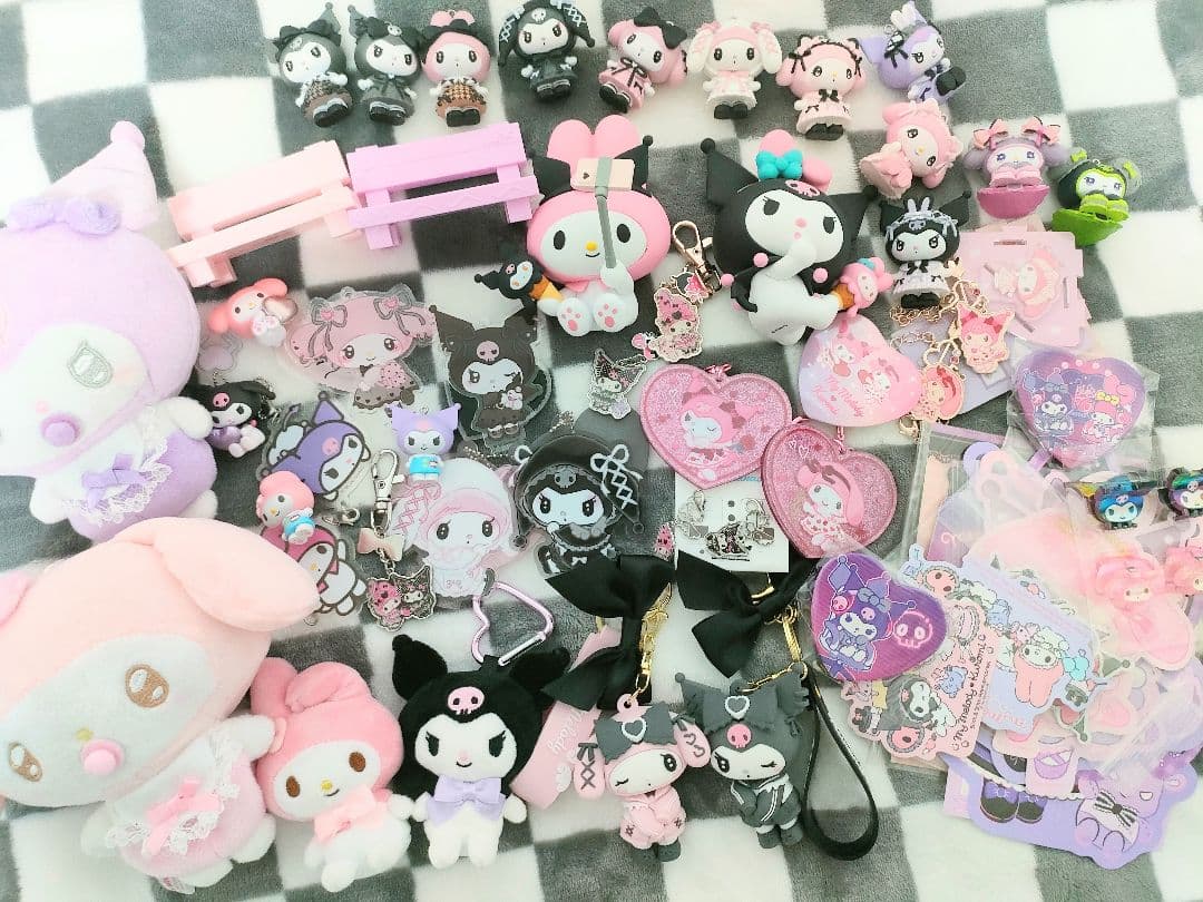 メロクログッズ マイメロ クロミ サンリオ マイメロディ目立った傷や汚れなし