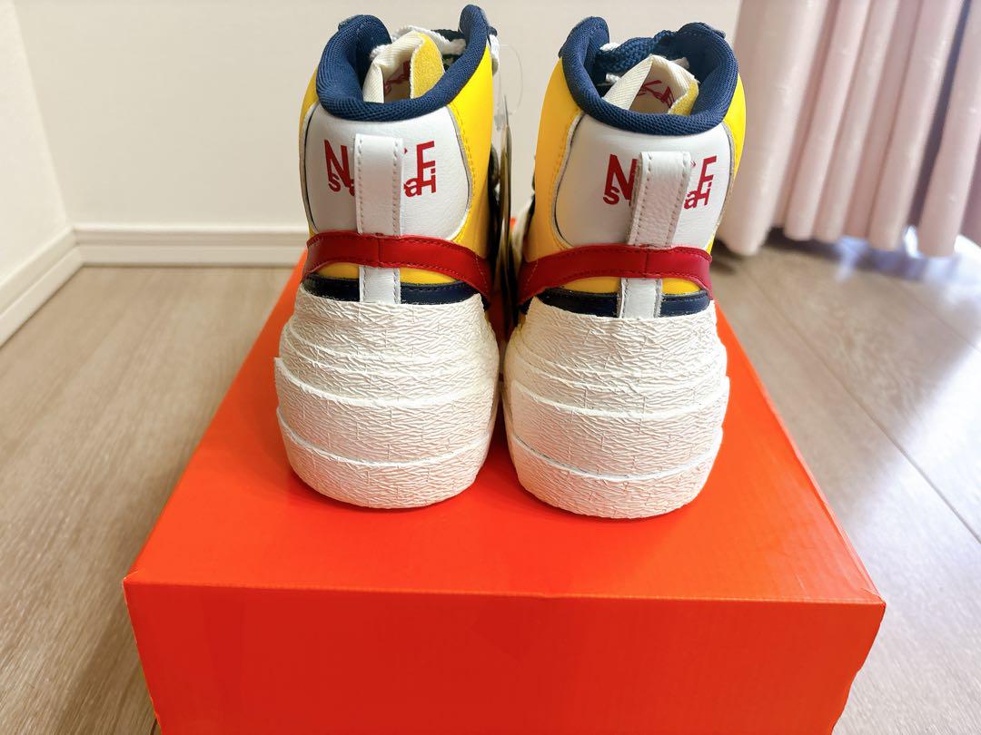 sacai × Nike Blazer Varsity Red 26.5cm