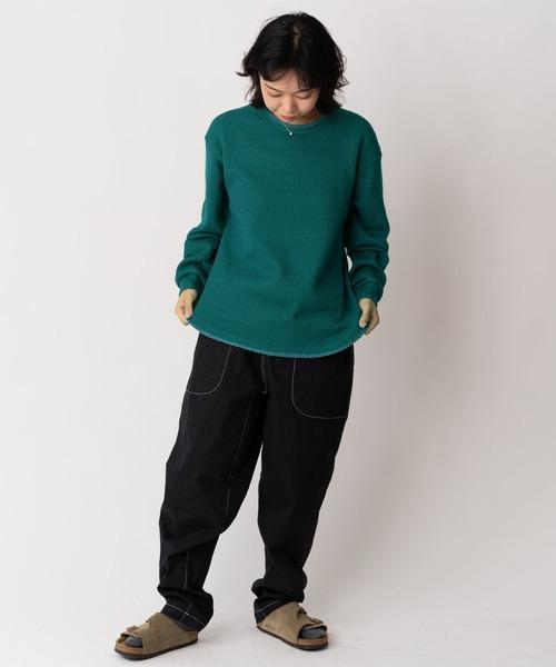 新品　24年秋冬 ジムマスター　ストレッチヘリンボーンベーカーパンツ　黒　L