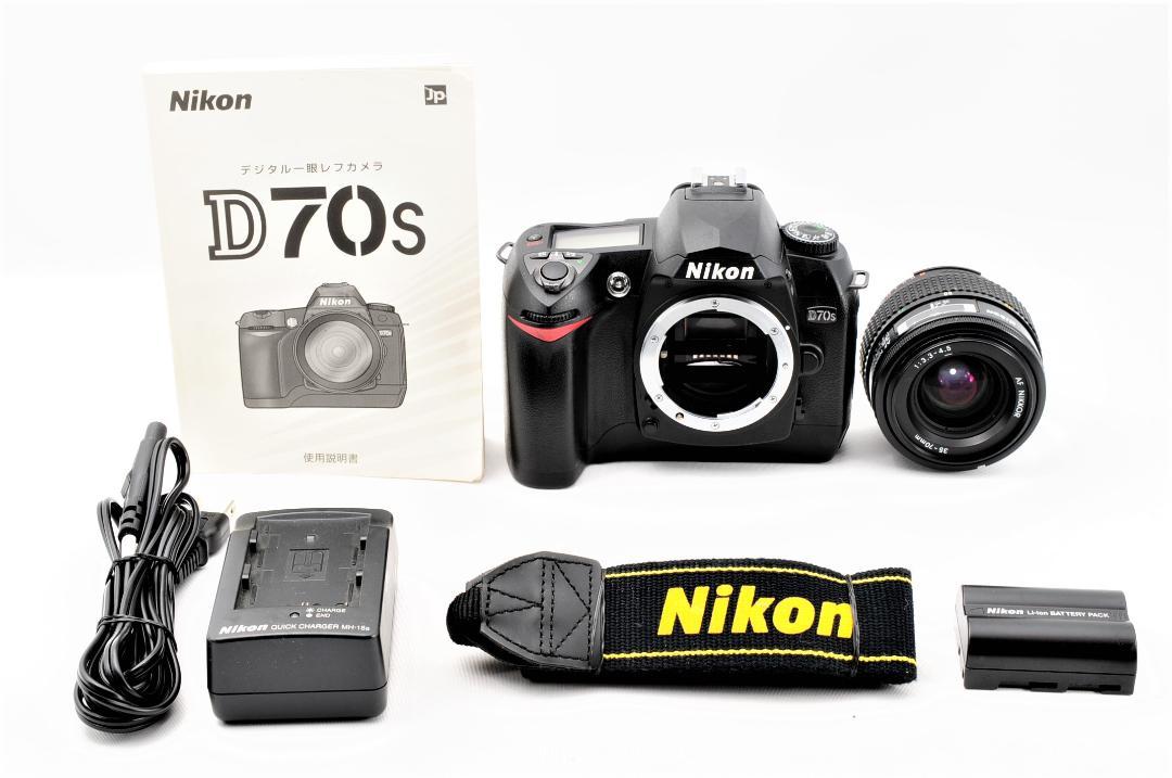 ⭐️ひ〜⭐️Nikon D70S 動作品 破格 ダブルレンズセット Nikon - ☘️動作確認✨届いてすぐに使える✨ダブルレンズキット
