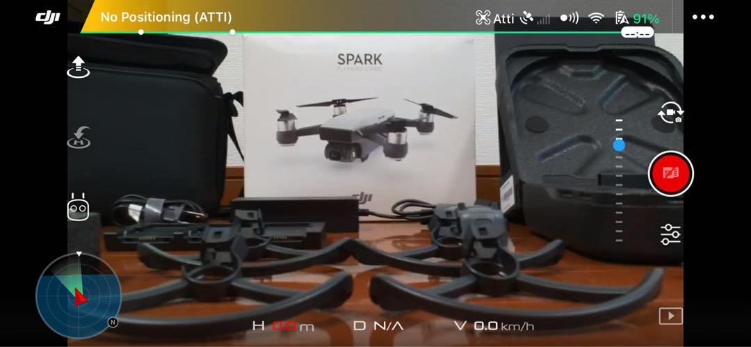 DJIドローン SPARK fly more combo