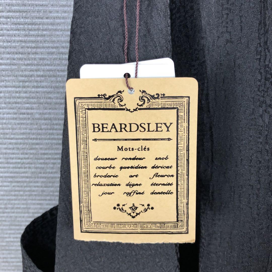 未使用品 BEARDSLEY ジャカードフレアースカート F ブラック