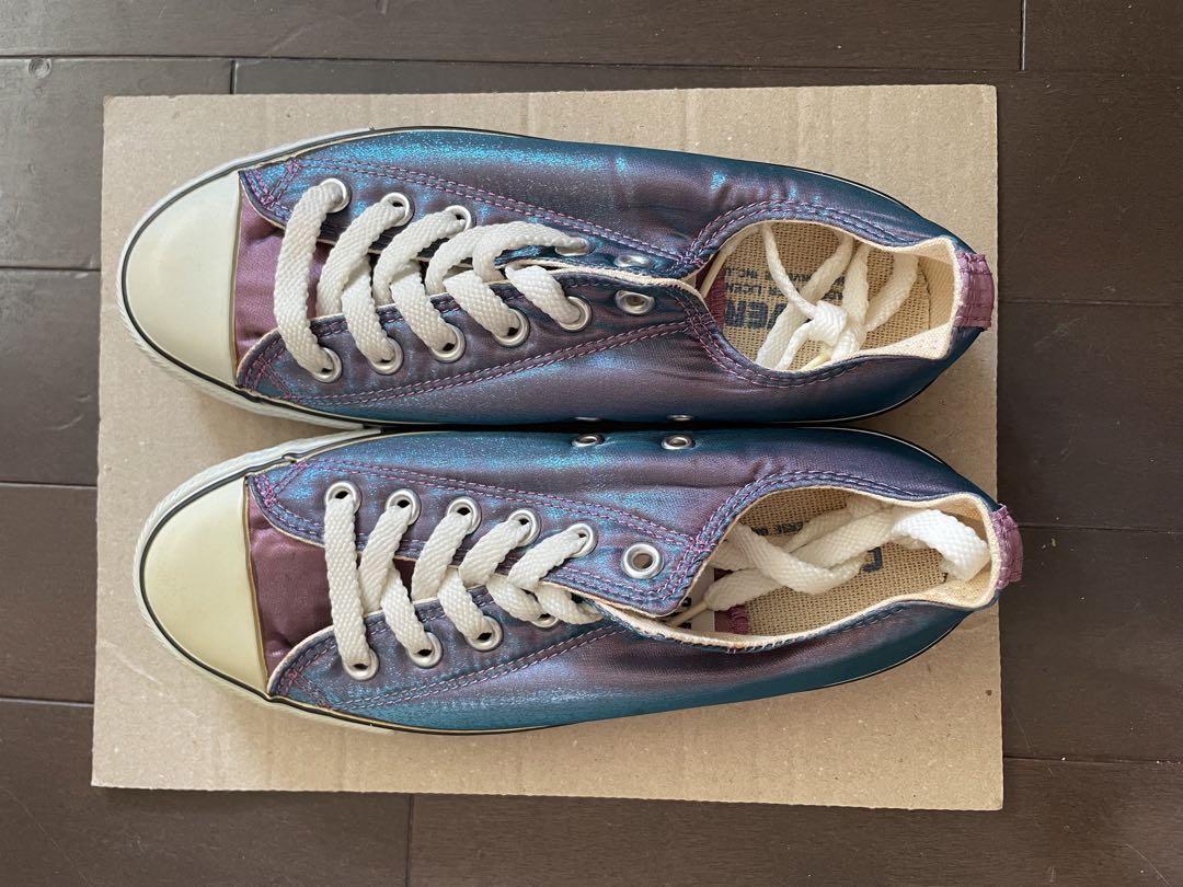コンバース　converse スニーカー　90s レア　玉虫色