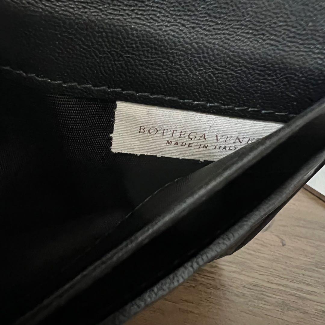 ひ*ぃ様 BOTTEGA VENETA ブラック長財布