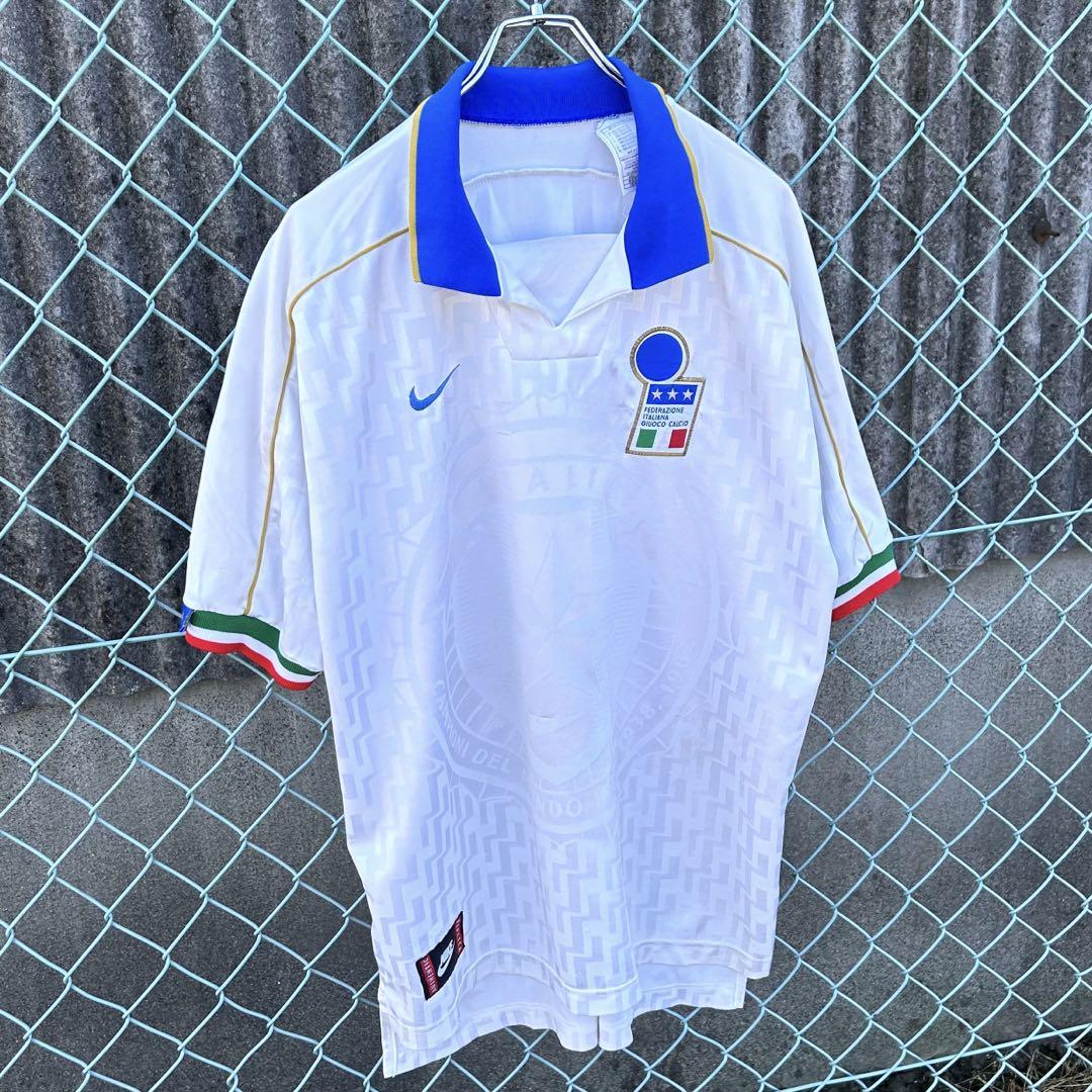 希少 NIKE ナイキ イタリア代表 ユニフォーム 95 96 アウェイ モデル