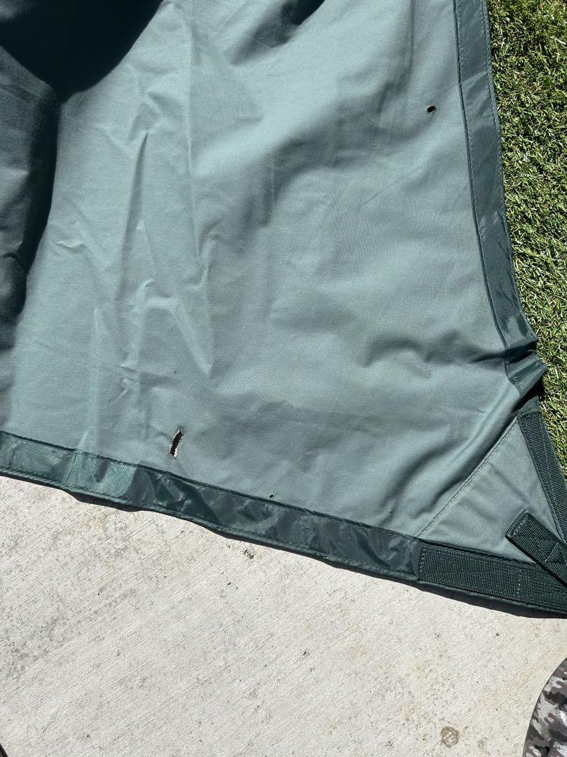 tent-mark designs 焚火タープTCコネクトヘキサ　ダックグリーン