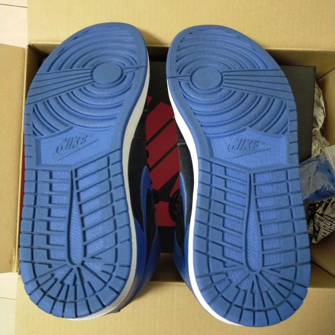 Nike Air Jordan 1 Retro High 黒✕青