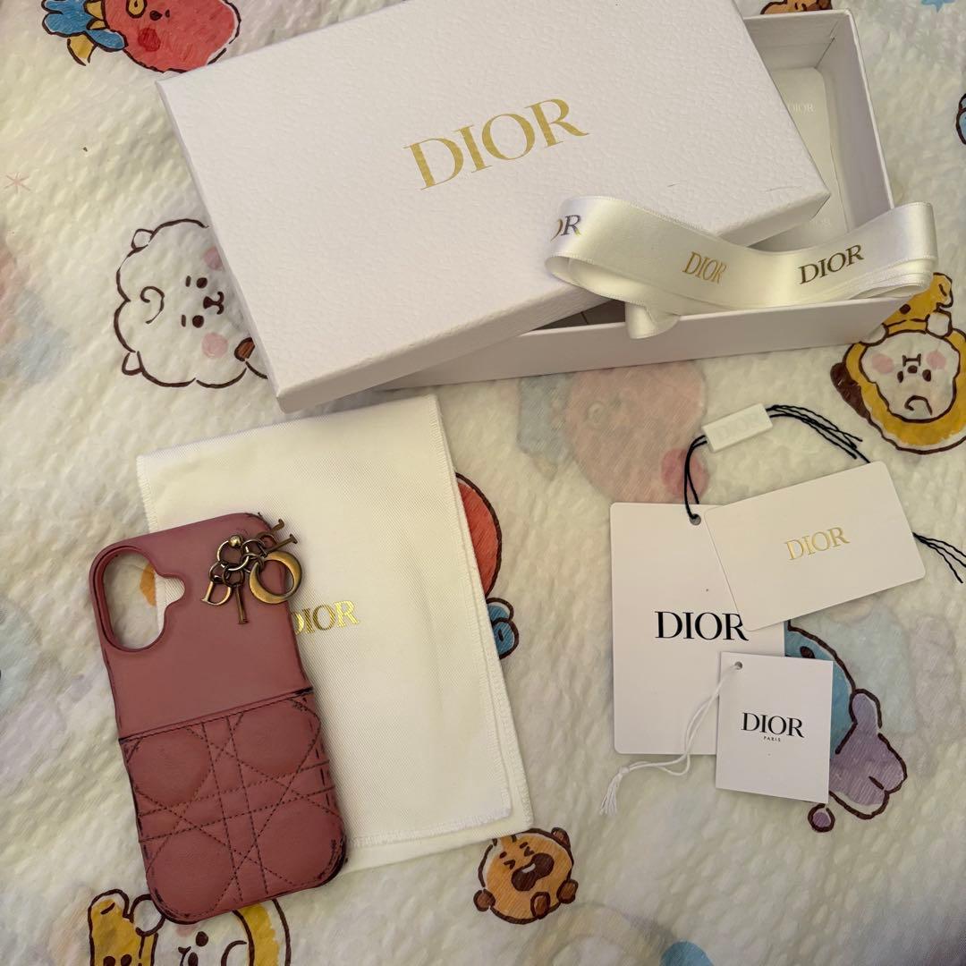 lady Dior iPhone16ケース ディオール ピンク スマホケースChristian Dior