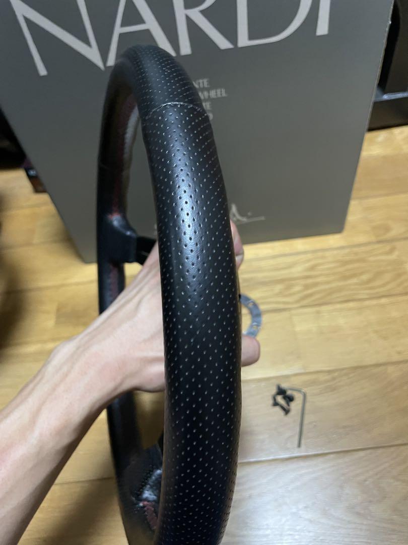 ナルディ  タイプラリー ディープコーン ステアリング 35パイ 正規品 FET