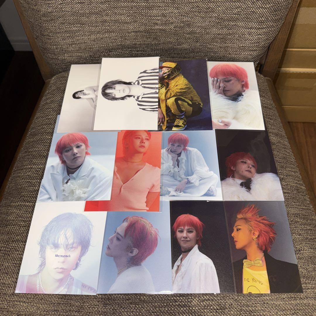 未開封品　G-DRAGON Übermensch ポストカード　12枚セット