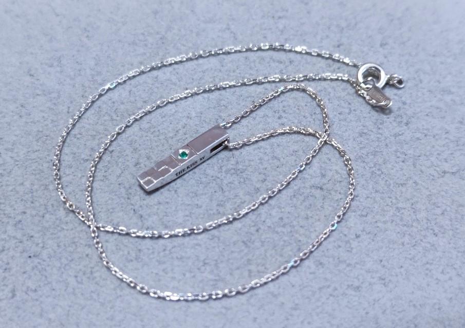 驚きの安さ THE 40441 SV925ネックレス 竈門炭治郎モデル KISS×鬼滅の刃 アクセサリー
