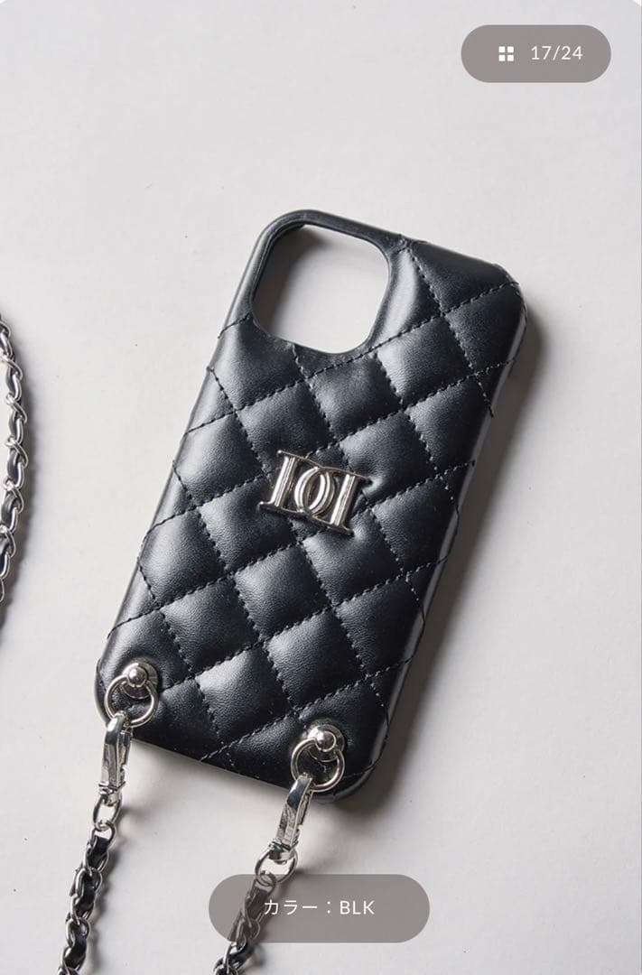 ダーリッチ DDキルティングiPhoneケース iPhone15 - メルカリ